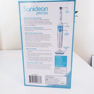 soniclean toothbrush pro 1100